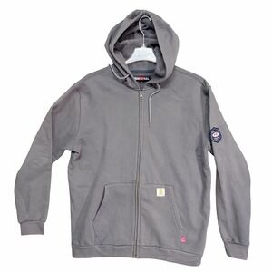 Bocomal FR Jacket Gray NFPA 2112 CAT 2 Flame Resistant Work Hoodie
Men Large